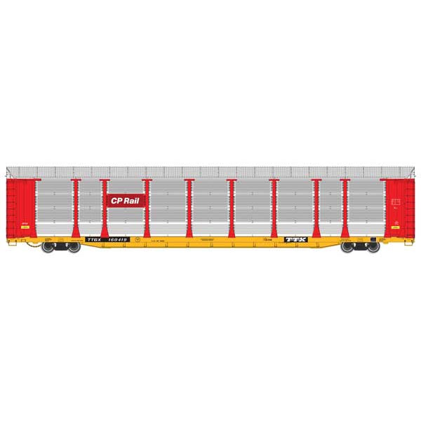 Walthers Proto 89' Thrall Bi-Level Auto Carrier Canadian Pacific TTGX #160419