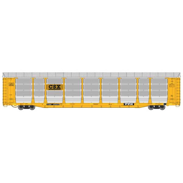 Walthers Proto 89' Thrall Bi-Level Auto Carrier CSX TTGX #150416