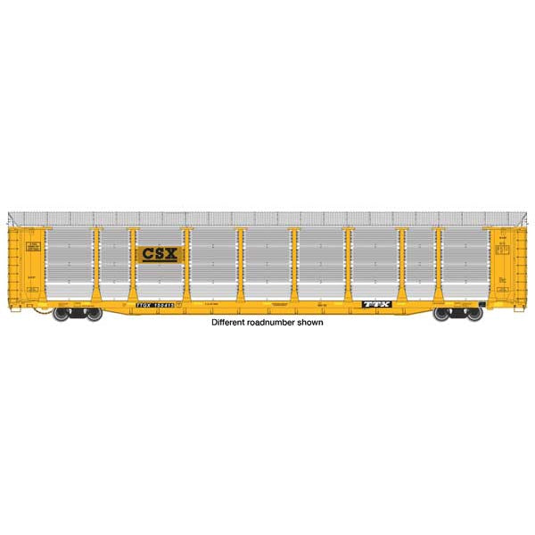 Walthers Proto 89' Thrall Bi-Level Auto Carrier CSX TTGX #150511