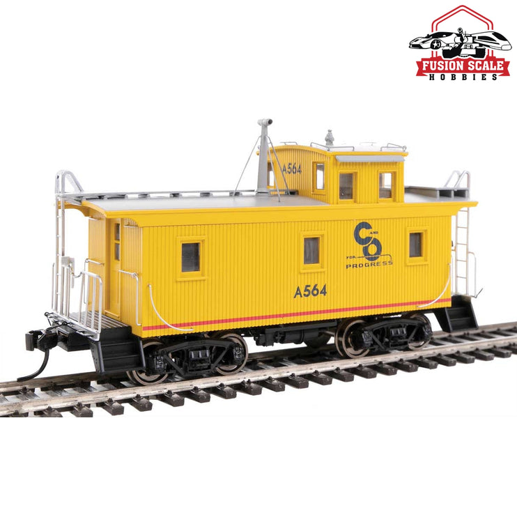 Walthers Proto HO Scale DM&IR Class G2 Wood Caboose - Ready to Run Chesapeake & Ohio #A564