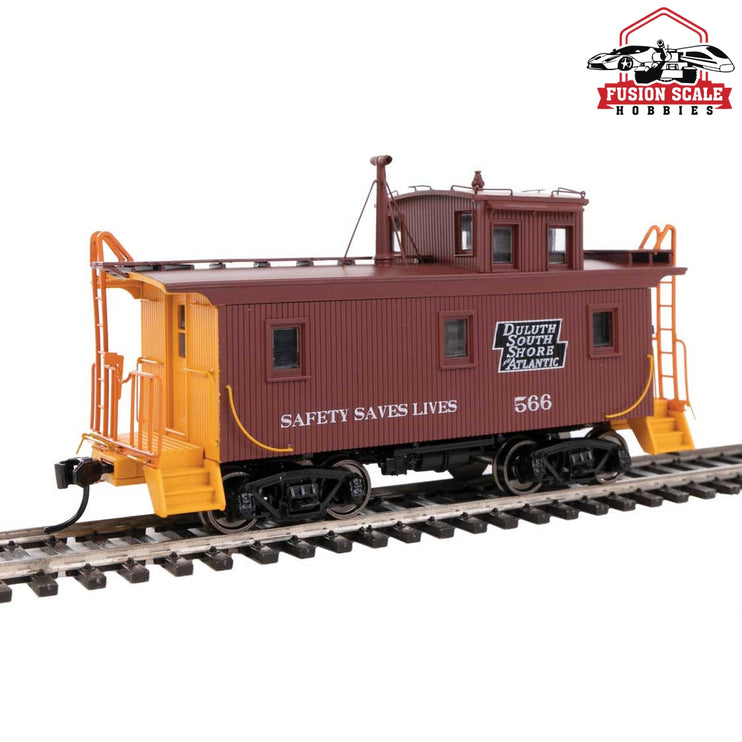 Walthers Proto HO Scale DM&IR Class G2 Wood Caboose - Ready to Run Duluth, South Shore & Atlantic #566