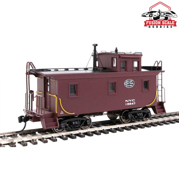 Walthers Proto HO Scale DM&IR Class G2 Wood Caboose - Ready to Run New York Central #18847