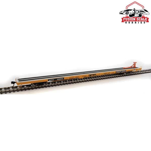 Walthers Proto HO Scale 89' Bethlehem Flush-Deck Flatcar - Ready to Run TTX WTTX #158933