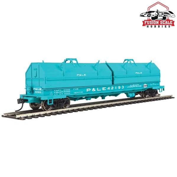 Walthers Proto HO Scale 50' Evans Cushion Coil Car - Ready to Run New York Central P&LE #42193 (Angled Hoods, Jade Green)