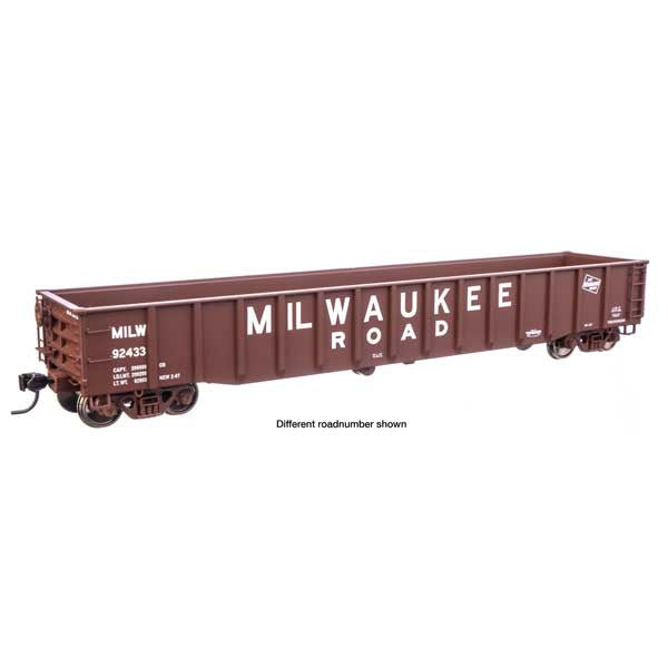 Walthers Proto HO Scale 53' Thrall Gondola Milwaukee Road #92436