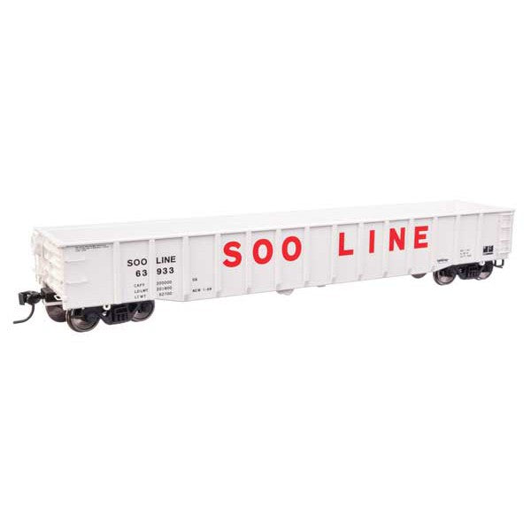 Walthers Proto HO Scale 53' Thrall Gondola Soo Line #63933