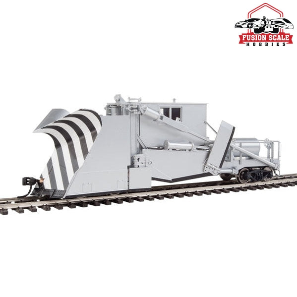 Walthers Proto HO Scale Jordan Spreader - Ready to Run Painted, Unlettered (silver, black)