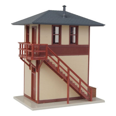 Walthers Trainline Trackside Signal Tower Assembled 2-7/8 x 2-3/16 x 3-1/4" 7.3 x 5.5 x 8.2cm