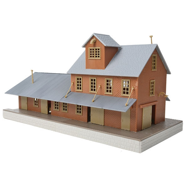 Walthers Trainline Brick Freight House Kit