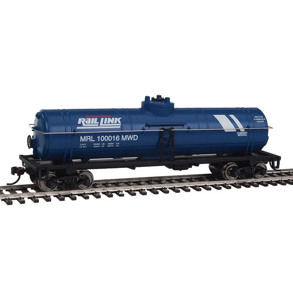 Walthers Trainline Tank Car Montana Rail Link (blue, white)