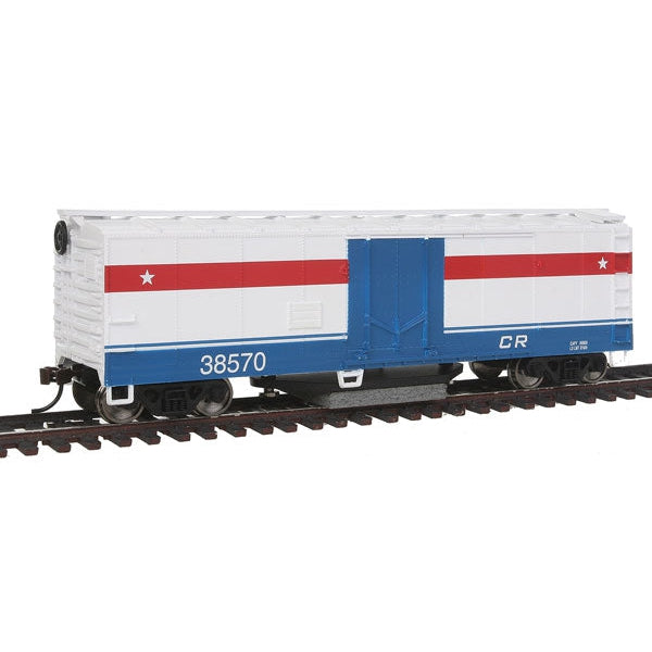 Walthers Trainline 40' Plug-Door Track Cleaning Boxcar Conrail