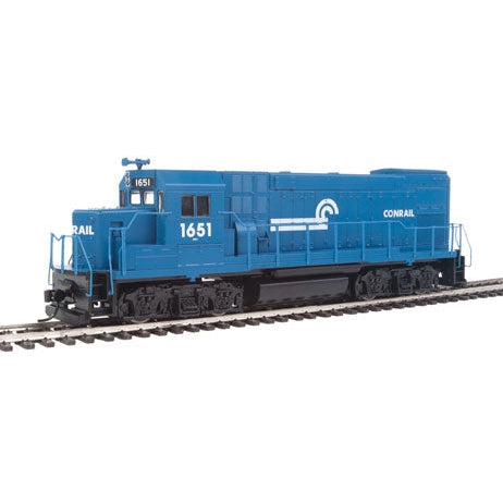 Walthers Trainline EMD GP15-1 Standard DC Conrail (blue, white)