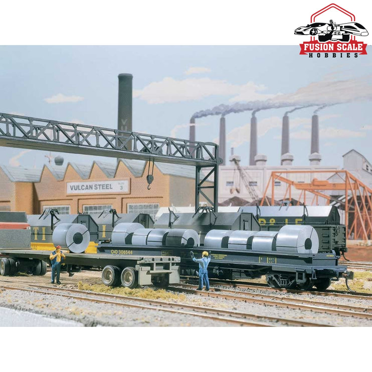 Walthers Cornerstone HO Scale Steel Coil Load Kit pkg(12)