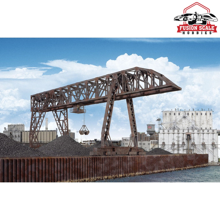 Walthers Cornerstone HO Scale Bridge Crane Kit 101/4 x 9" 26 x 22.9cm; Variable Length