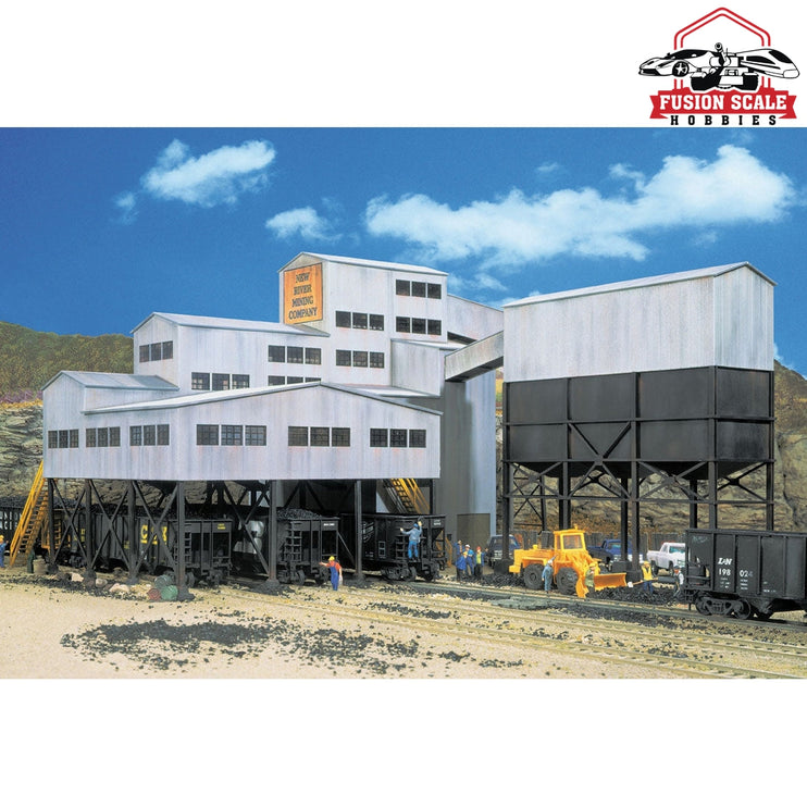 Walthers Cornerstone HO Scale New River Mining Company Kit Main Building: 121/2 x 9 x 93/8" 31.2 x 22.5 x 23.2cm