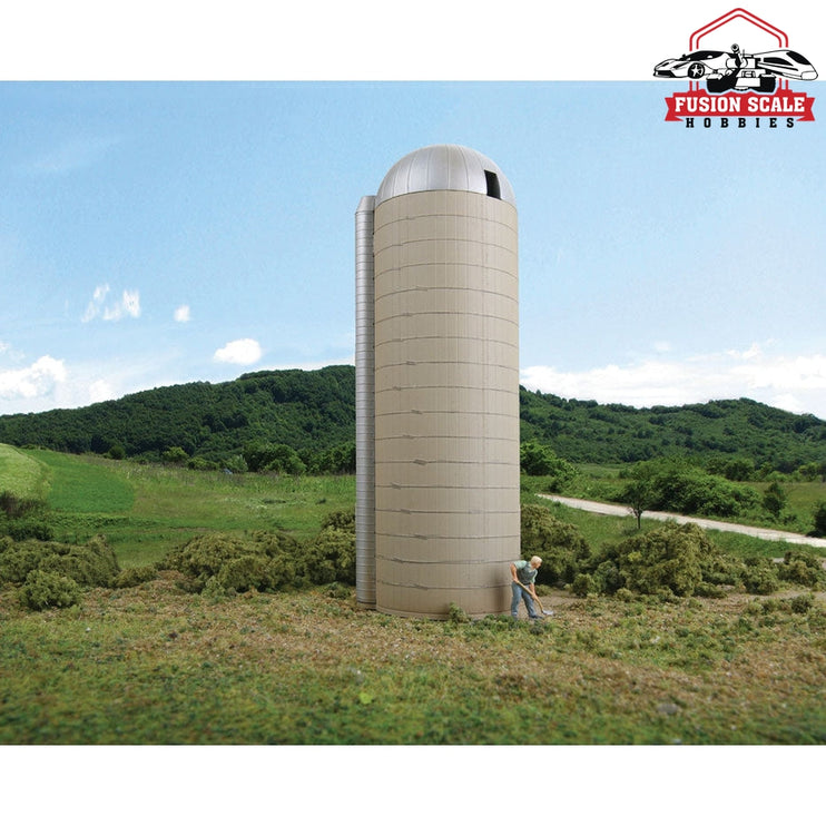 Walthers Cornerstone HO Scale ConcreteStyle Silo Kit 15/8" x 51/2" 42 x 142cm