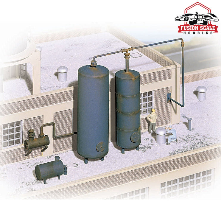 Walthers Cornerstone HO Scale Industrial Storage Tanks