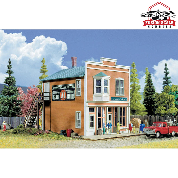 Walthers Cornerstone HO Scale Smith's General Store Kit 53/4 x 5 x 51/2" 14.3 x 12.5 x 13.7cm