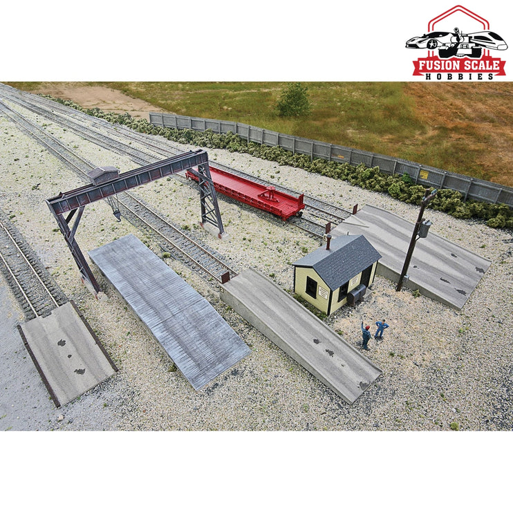 Walthers Cornerstone HO Scale Piggyback Ramps Kit