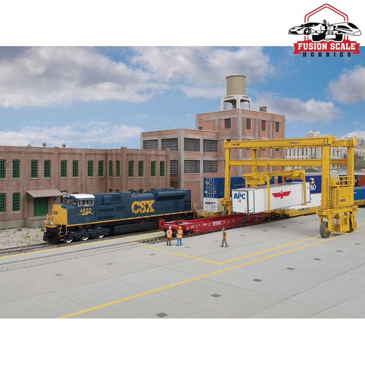 Walthers Cornerstone HO Scale Intermodal Yard Pavement Kit