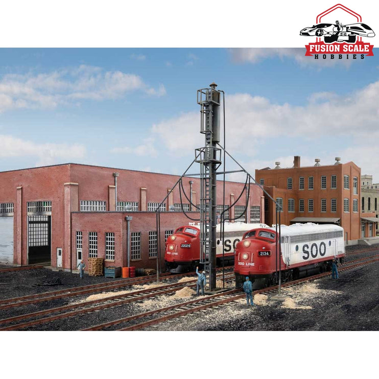 Walthers Cornerstone HO Scale Diesel Service Facility Sanding Tower Kit 57/32 x 25/32 x 7" 13.2 x 2 x 17.9cm