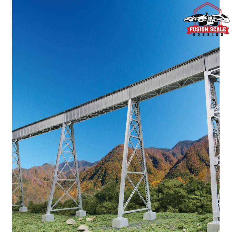 Walthers Cornerstone HO Scale Steel Railroad Bridge Tower Bent 2Pack Kit