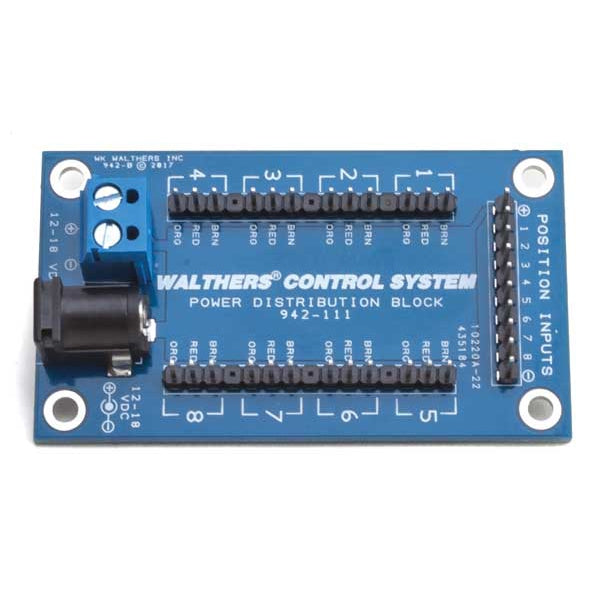 Walthers Layout Control System Distribution Block