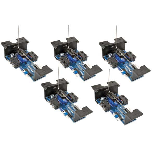 Walthers Layout Control System Horizontal-Mount Switch Machines 5 Pack