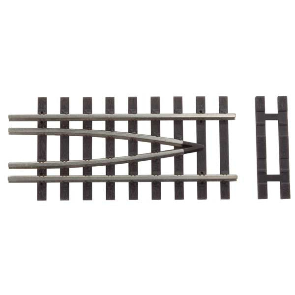 Walthers Code 100 Nickel Silver Bridge Track End Set Includes 2 End Track Pieces, 2 Spacer Ties