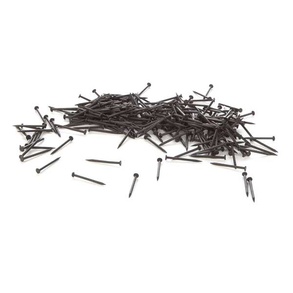 Walthers Blackened Track Nails - Approximately pkg(300) - 0.7oz  20g Fits Code 70, Code 83 and Code 100 Track (sold separately)