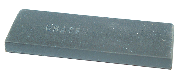 Walthers Cratex Abrasive Block Extra Fine -- 3 x 1 x 1/4"  7.6 x 2.5 x .6cm