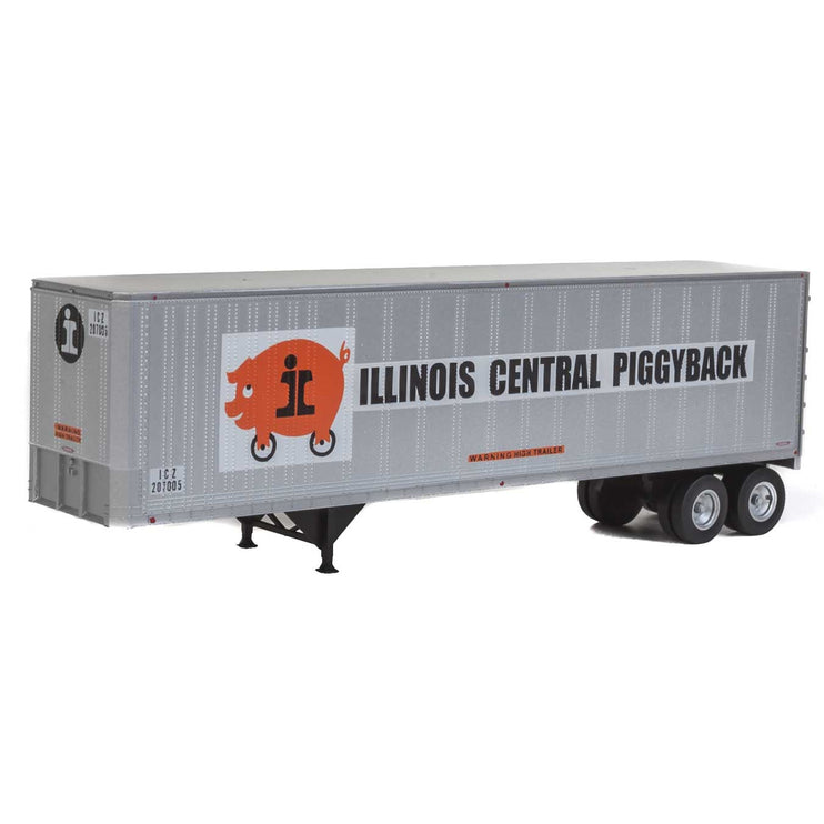 Walthers 40' Trailmobile Trailer 2-Pack- Assembled -- Illinois Central