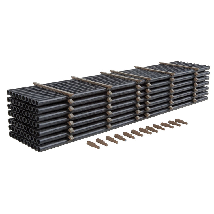 Walthers Pipe Load -- Kit - Fits WalthersMainline 910-5800 Series Bulkhead Flatcar (Sold Separately)