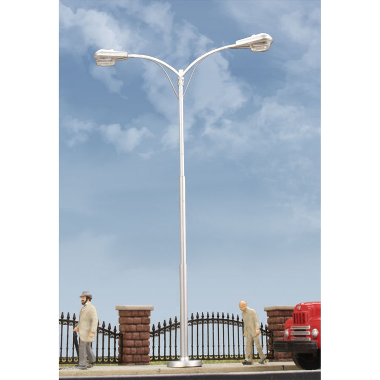 Walthers Tear Drop Street Light -- Double-Arm