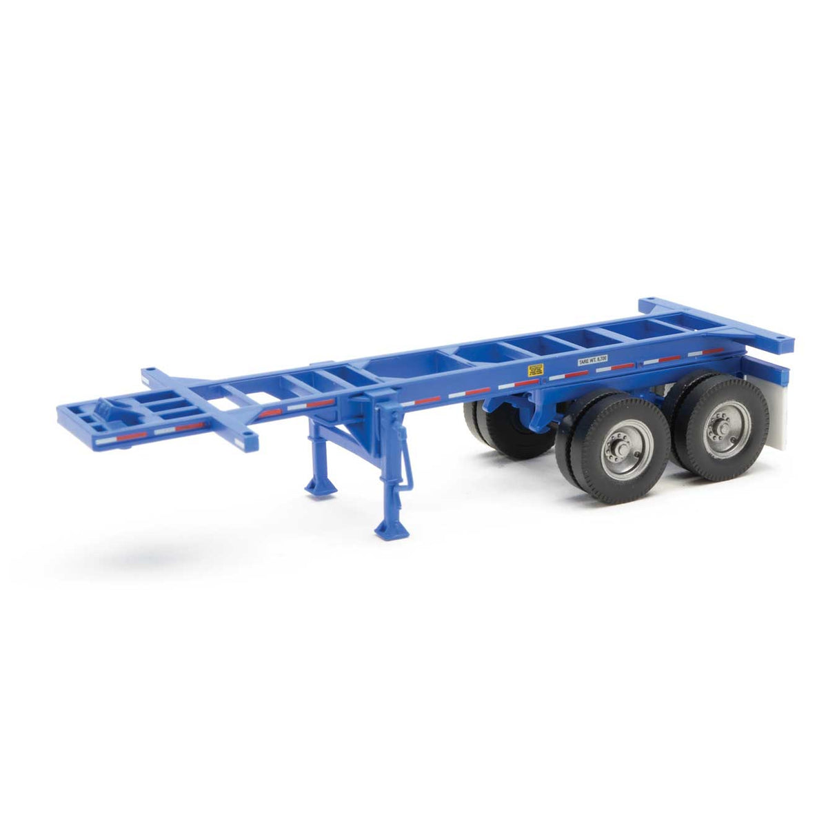 Walthers 20' Container Chassis (2-Pack) -- Blue
