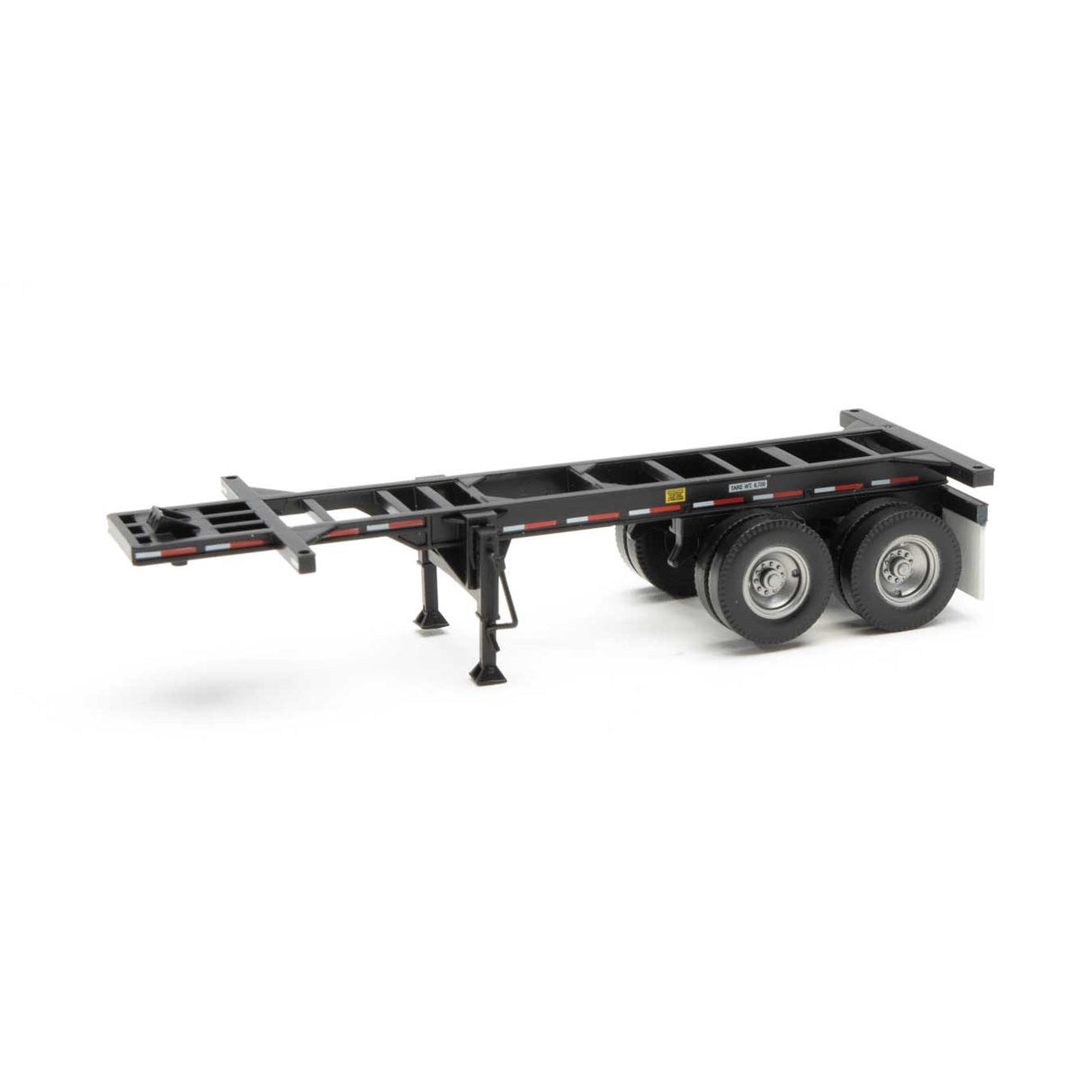 Walthers 20' Container Chassis (2-Pack) -- Black