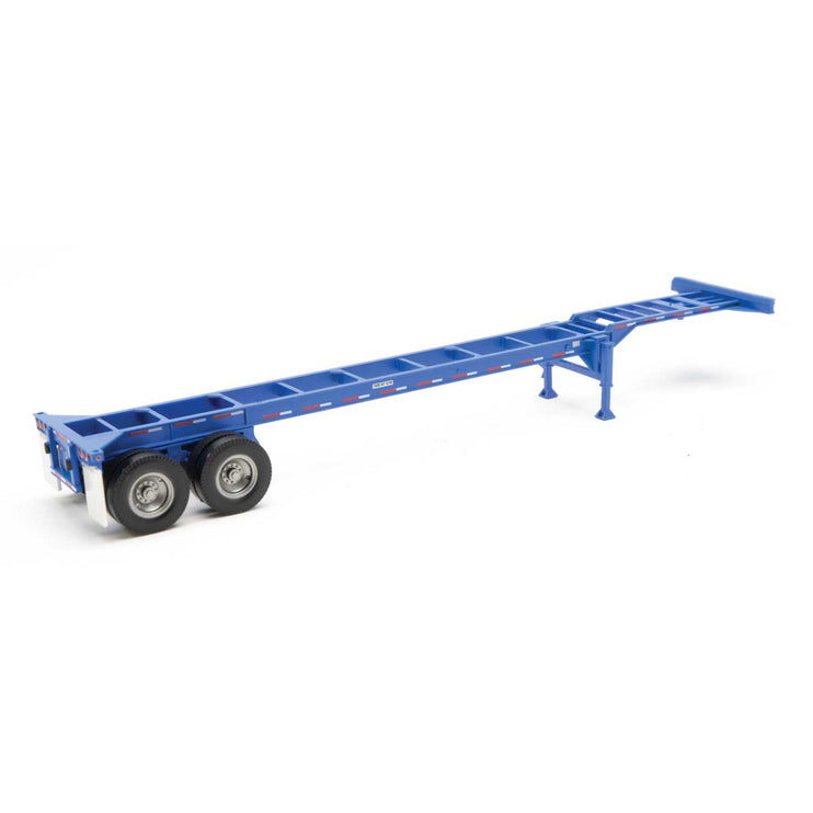 Walthers 40' Container Chassis (2-Pack) -- Blue