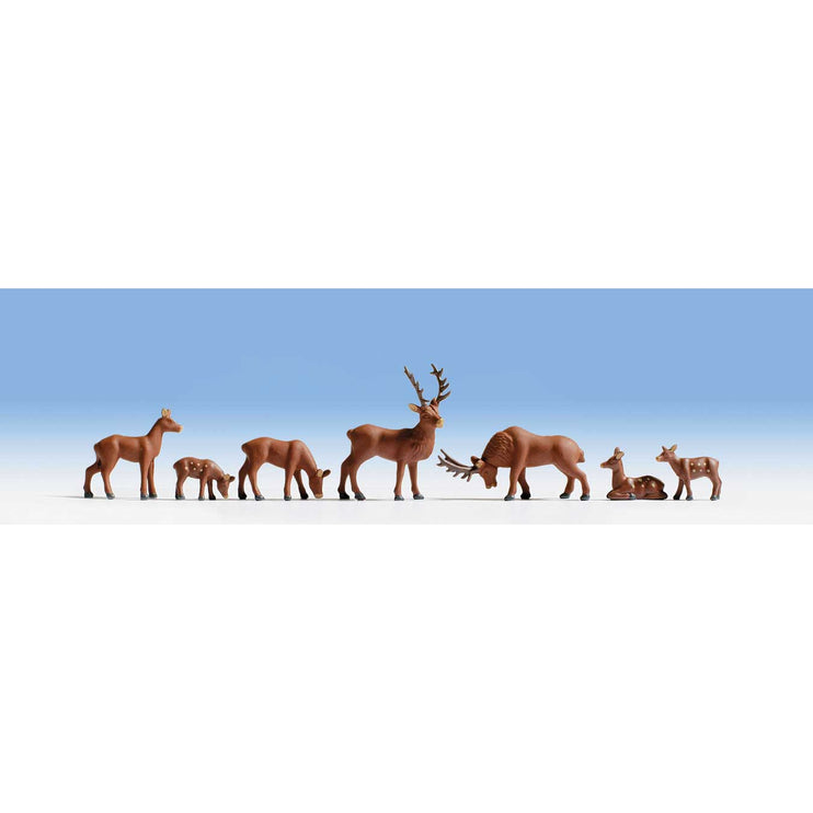 Walthers Wild Deer pkg(8)