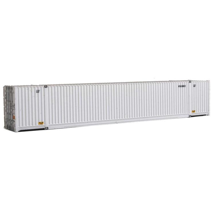 Walthers 53' Singamas Corrugated-Side Container - Assembled -- United Parcel Service (UPSU Reporting Mark; gray, black, yellow)