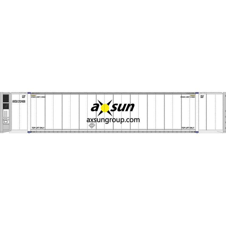 Walthers 53' Reefer Container - Ready to Run -- Axsun