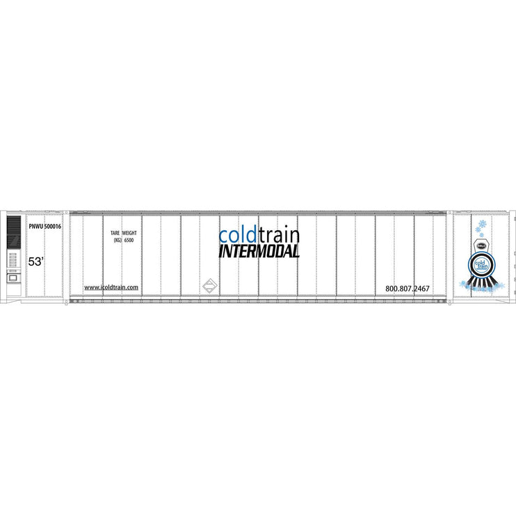 Walthers 53' Reefer Container - Ready to Run -- Cool Train