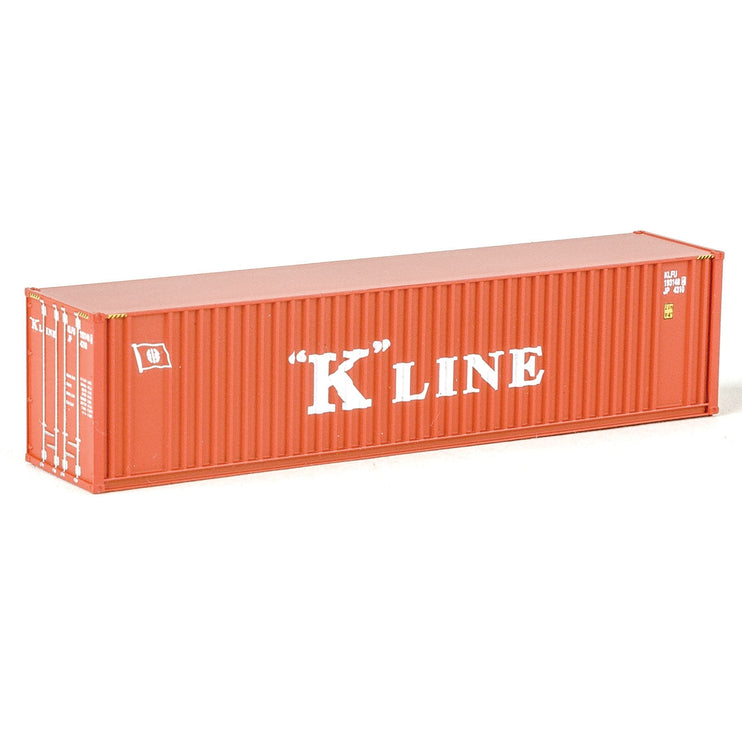 Walthers 40' Hi Cube Ribbed Side Container - Assembled -- K-Line