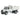Walthers International(R) 4300 Crew-Cab Dump Truck - Assembled -- White with Utility Company decals