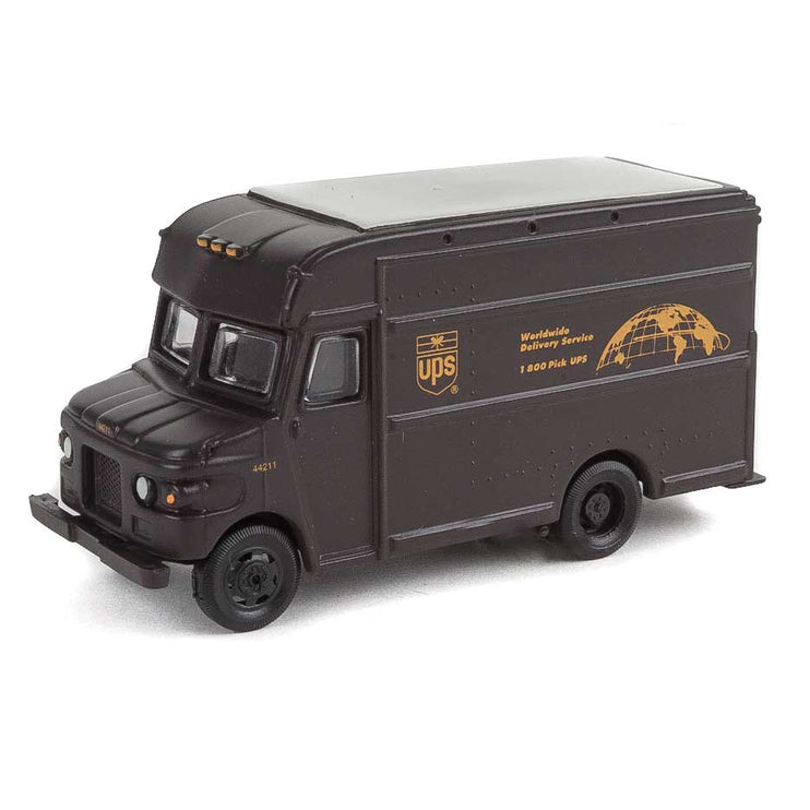 Walthers UPS Package Car -- United Parcel Service Bow Tie Shield Logo