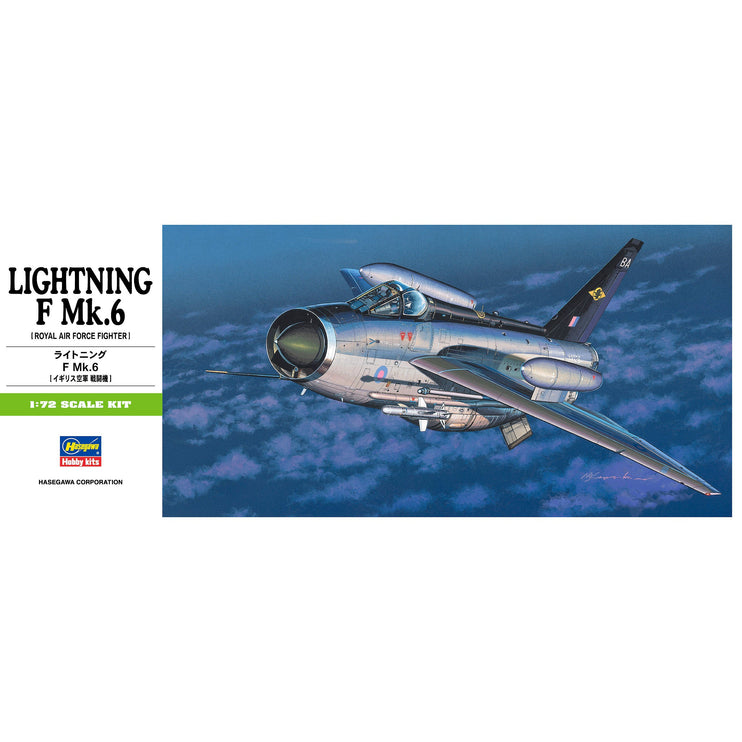 Hasegawa 1/72 Lightning F Mk. 6