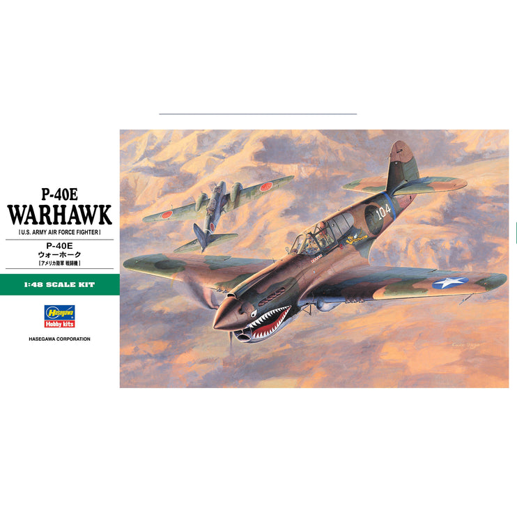 Hasegawa 1/48 P-40E Warhawk JT86