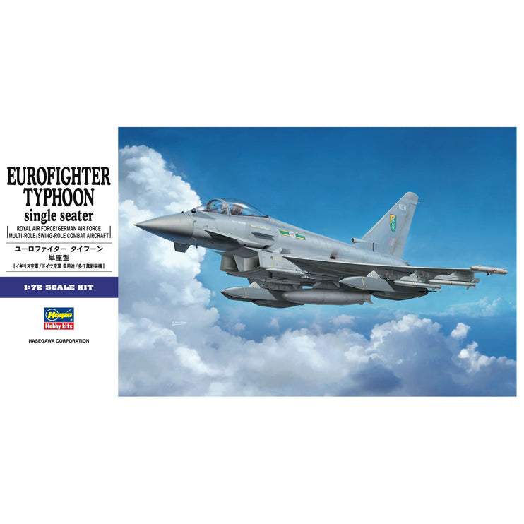 Hasegawa 1/72 EuroFighter Typhoon Single Seater