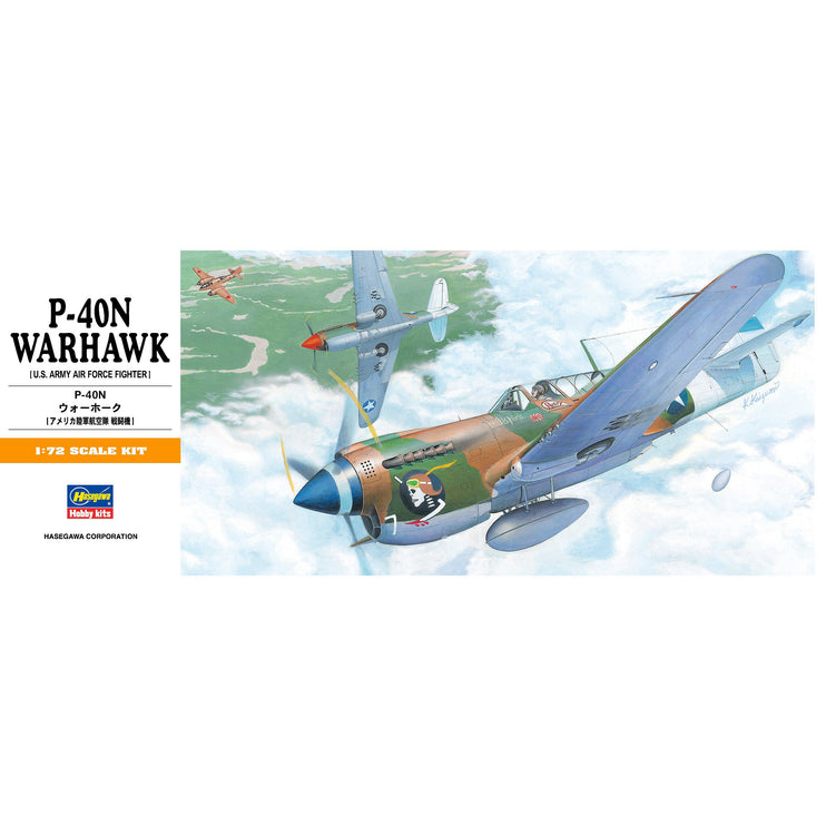 Hasegawa 1/72 P-40N Warhawk