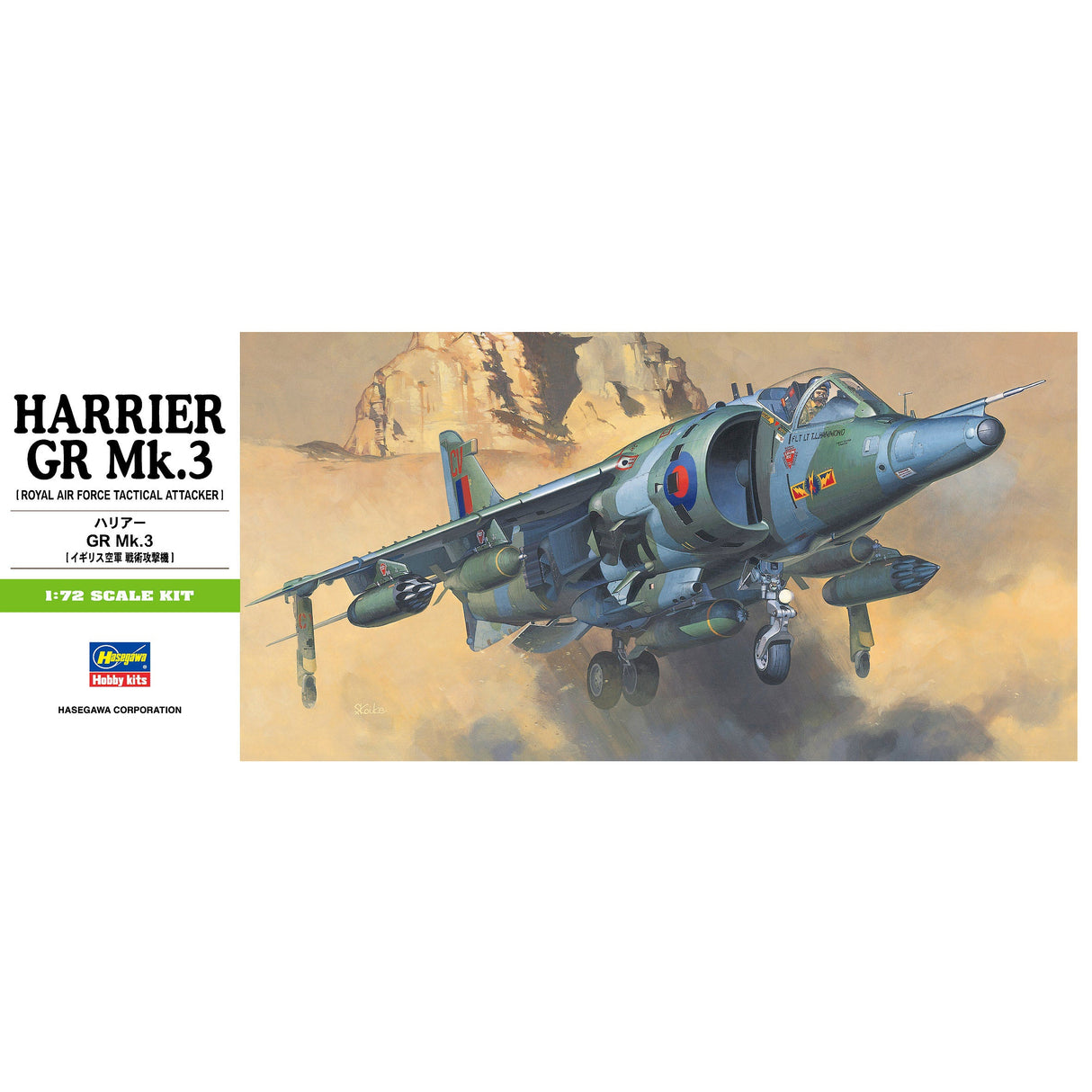 Hasegawa 1/72 Harrier GR. Mk. 3
