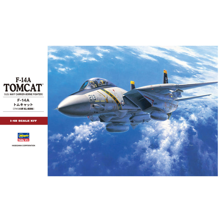 Hasegawa 1/48 PT46 F-14A Tomcat US Navy Carrier Borne Aircraft